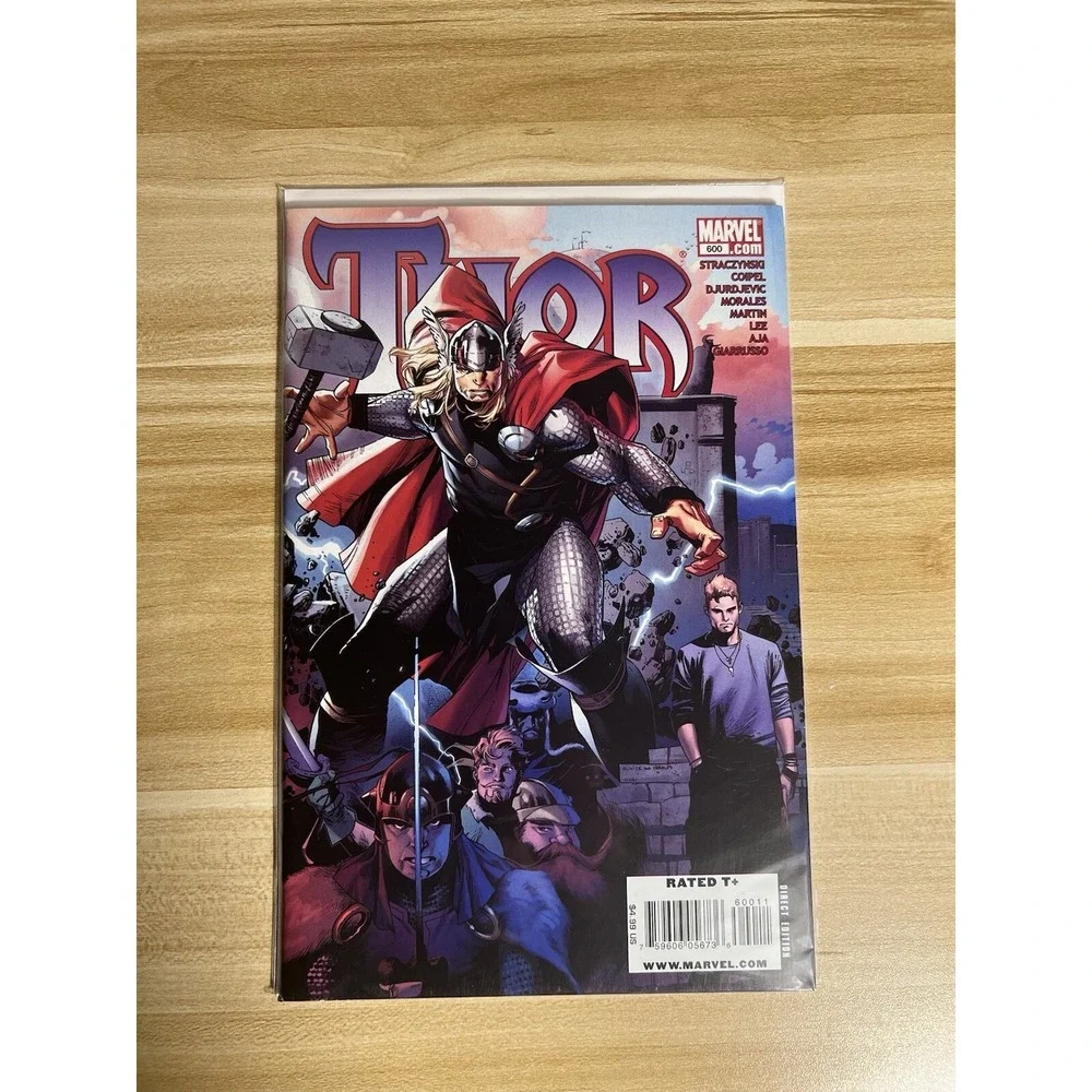 Thor #600 Marvel Comics 2009 Coipel Wrap Around Cover A